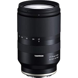 Tamron 17-70mm F/2.8 Di III-A VC RXD Lens Model B070 for Sony E-Mount APS-C Mirrorless Cameras Bundle with Deco Gear Photography Backpack Case + Filter Kit + 64GB Card + Monopod + Accessories — photo 2 of 6