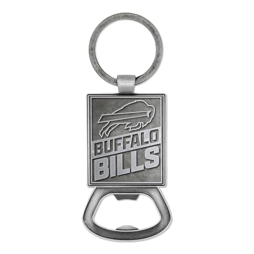 Rico Industries NFL Football Buffalo Bills Pewter Style Bottle Opener