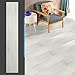 Art3d Peel and Stick Floor Tile Vinyl Wood Plank 36-Pack 54 Sq.Ft, White-ash, Rigid Surface Hard Core Easy DIY Self-Adhesive Flooring