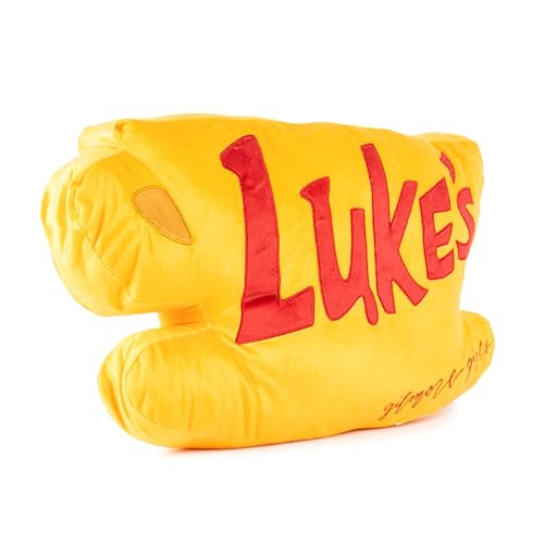 Image of Jay Franco Gilmore Girls Luke's Diner Coffee Cup Shaped Decorative Pillow - Super Soft Plush Throw Pillow - Meausures 17 Inches