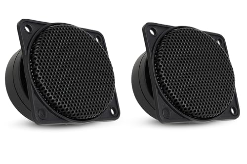 Image of High Power Piezoelectric Tweeter Speakers (Pack of 2) - 75W RMS / 300W Max - 4 /8 Ohm - Premium Car & Home Audio Sound