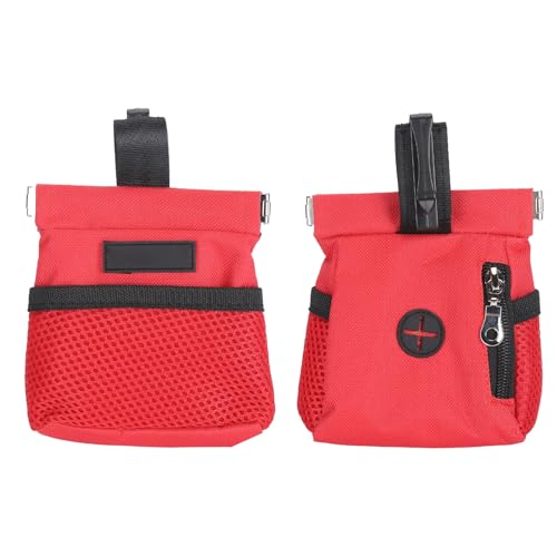 Bolsa de treinamento para cães, fácil de limpar, grande capacidade, fecho automático, bolsa de cintu