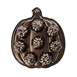Nordic Ware Lil' Pumpkins Cakelet Pan, 2 Cup Capacity, Bronze