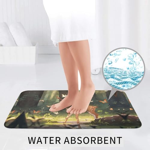 Tapis de bain antidérapants pour éviter les chutes Bambi (3x)