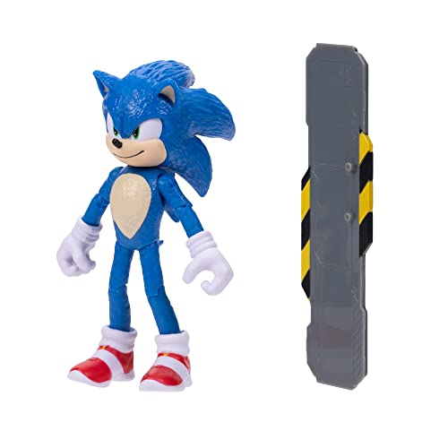 Sonic The Hedgehog 2 -Sonic Action Figure With Accessory #TOP2