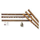 10' Earring Holder Slats iOrganize™ DIY Organizer - 9 Colors - 3 Styles (Unfinished, 10' Slots +...