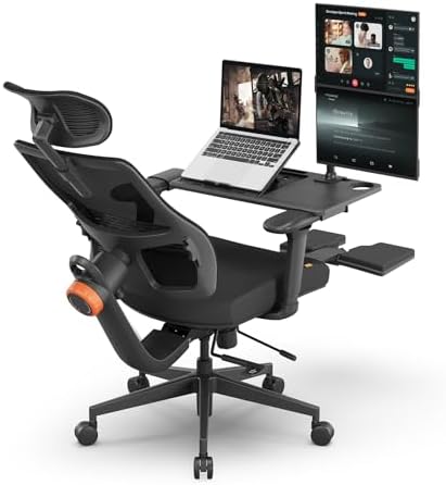 Newtral Ergonomic Office Chair with Laptop Tray - Desk Chair with...