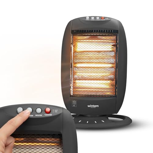 Avilia Stufa Alogena a 3 Elementi Indipendenti 1200W...