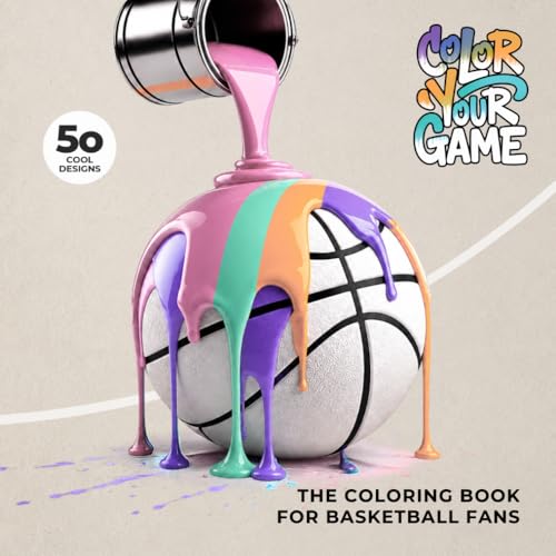 Color Your Game: Creative Coloring Fun for Basketball Girls