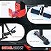 Standard Weight Bench Set with Leg Extension and Leg Curl, Adjustable Bench Press Set with Squat Rack, Foldable Flat Incline Decline Workout Bench for Home Gym Full Body(US Stock)