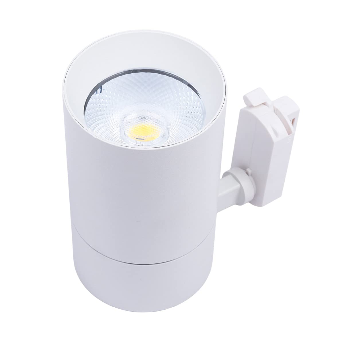 Plafonnier LED Blaupunkt blanc chaud naturel froid pour rail monophasé dimmable