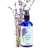 Premium Lavendel Kissenspray 100ml - mit kaltgepresstem Lavendelöl und reinem Lavendelwasser für Ihre herrliche Entspannung, Einschlafhilfe von BotaniKils