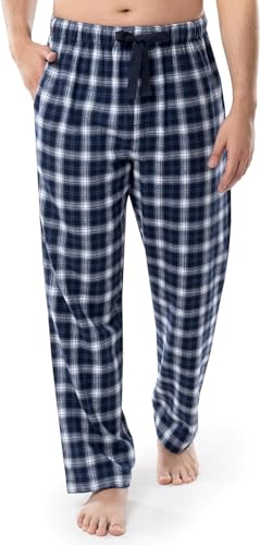 Fruit of the Loom Men's Microfleece Sleep Pant Blue XX-Large