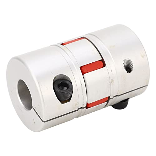 Plum Flexible Shaft Coupling Aluminium Alloy Connector Flexible Motor Coupler Joint 16mm Bore Diameter