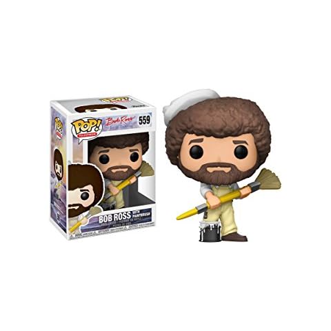 Funko POP! TV: Bob Ross - Bob Ross in Overalls Cover