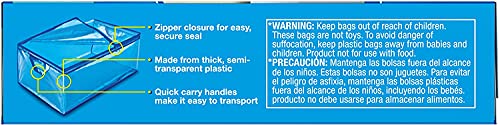 Ziploc Flexible Totes Clothes And Blanket Storage Bags, Perfect For Closet Organization And Storing Under Beds, Xl, 4 Count #TOP3