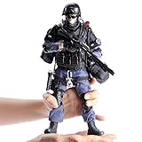Lmzauet 12 inch Special Forces Action Figure 1:6 SWAT Team Set with Super Rich Accessories (Attacker)