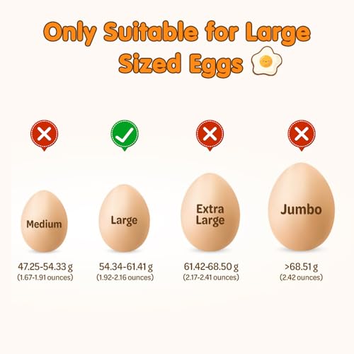 Image of Automatic Rolling Egg Holder, Egg Organizer Storage for Refrigerator, Space Saving Container, Rack, Dispenser for Fridge - Suitble for inchLARGE inch Sized Eggs