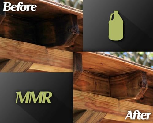 bad axe mmr instant mold stain and mildew stain remover - professional strength contractor grade cleaning solution professional quality formula odor removal 1 gallon 1