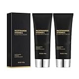 2 Pcs Niacinamide Vitamin C Black Tube Skin Cream, Multifunctional Smooth Hydrating Niacinamide Makeup Cream, Nicotinamide Vitamin C Plain Face Cream, Face Moisturizer