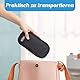 YOUSHARES Insulin Kühltasche mit 2 Kühlakku - TSA Diabetiker Tasche für Diabetikerzubehör, Epipen, Spritzen, Insulin und andere Medikamente Zubehör, Medikamententasche Pen Kühlbox auf Reisen (Schwarz)