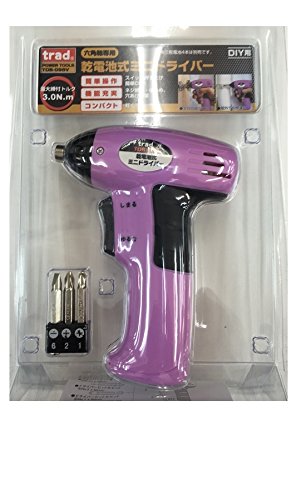 (未使用･未開封品)　TRAD 820769 TDB-098V 電気式ミニドライバー バイオレット(紫) df5ndr3 Amazon | 三共コーポレーション TRAD 820769 TDB-098V 電気式ミニ