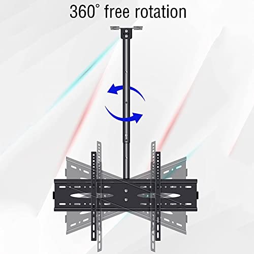 Support TV orientable pour supprimer les reflets sur écran 40 à 70 pouces