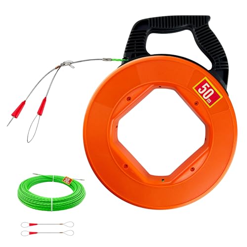 Cable Retraction Aid 50 m, Retractable Spiral, Retractable Spring