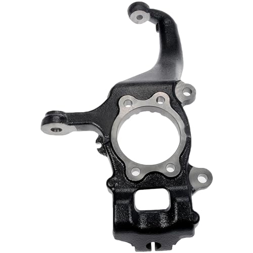 Image of Detroit Axle - Front Left Steering Knuckle for 2005-2019 Nissan Frontier 2005-2012 Pathfinder Xterra Driver Side Steering Knuckle Assembly 2006 2007 2008 2009 2010 2011 Replacement