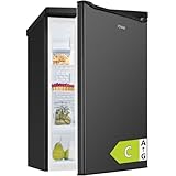 Bomann® Kühlschrank ohne Gefrierfach | Energieklasse C | 85cm | 5 Jahre Kompressor-Garantie | Kühlschrank klein | 0-8°C | leise 35dB | 3 Ablagen | Standardkühlschrank 126L | VS 7258 schwarz