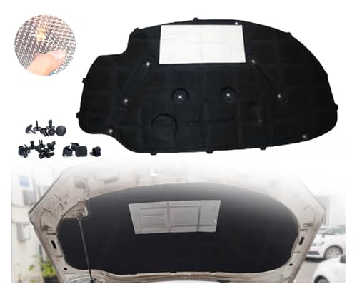 Tapis isolant pour capot de VW Golf 5 2004-2008 en coton ignifuge