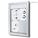 Produktbild kaufdeinschild 8 x A4 (898 x 633 mm) Premium LED Außen Schaukasten Plakatschaukasten abschließbar Infokasten mit ESD Glas