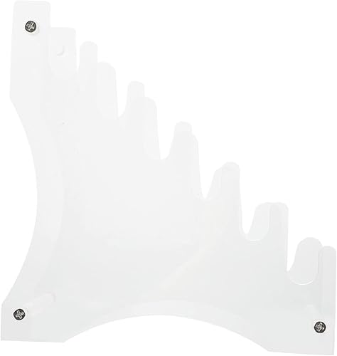 Miniatura 6 de BESTonZON 2 juegos de estante organizador estante transparente soporte de exhibición de herramienta cortador de metal cuchillo vitrina cuchillo