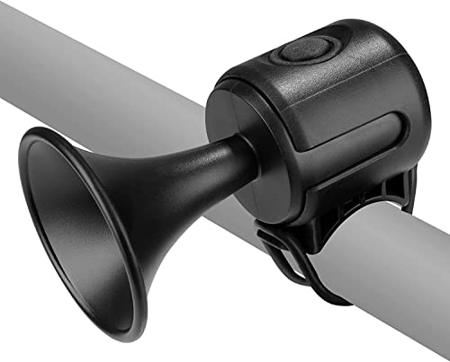 Campanello Clacson Per Bici Bambini – Trombetta In Metallo Con Palla In Gomma, Suono Forte, Fissaggio Universale - 3