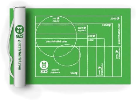 SIZS Puzzle Halısı 1000’lik den 6000'liğe Kadar Farklı Boyutlar | Askılı Çanta | Puzzle'ı Sar Sakla ve Açtığında Kaldığın Yerden Devam Et (2000'lik) - Görsel 1