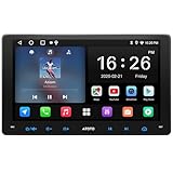 ATOTOZONE Autoradio 2 Din Android 9 pollici Stereo Auto Bluetooth con Schermo, Wireless CarPlay&Android Auto, GPS Navi, Wi-Fi/BT/USB, FM/AM/RDS, 24 EQ&DSP, MirrorLink, A5LG209T