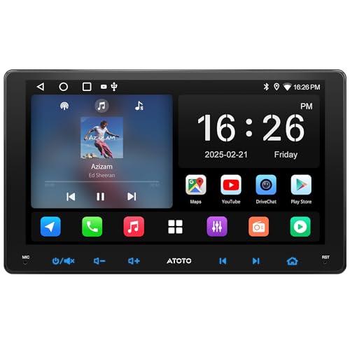 人気セール，限定SALE ATOTOZONE A5L 2DIN Android ディスプレイオーディオ