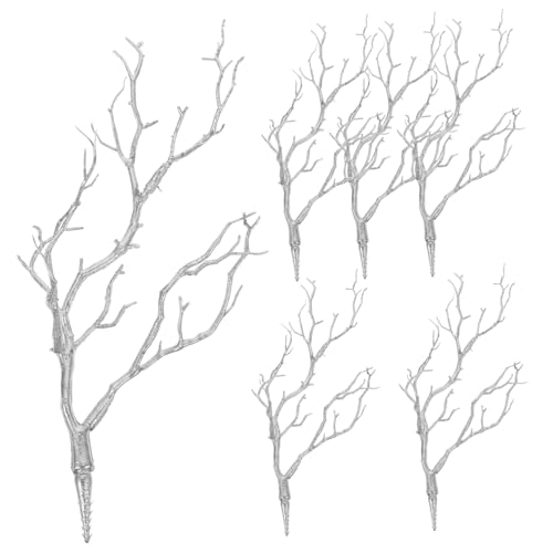 Cabilock 6pcs Simulated Twigs Household Simulated Plant Decor Tree Branch Branches for Home Artificial Twigs Home Branches Decor Tree Centerpiece Stems and Branches Simulated Branches Decor