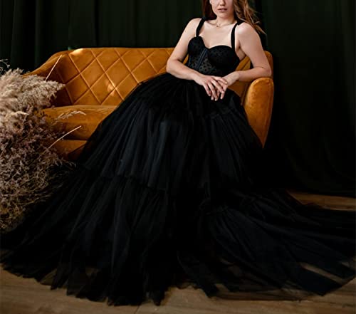 BATHGOWN Evening Dress for Women Long Formal Dresses Corset Spaghetti Strap Sweetheart Dressing Gown2