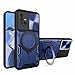 WBWONE Hülle für Samsung Galaxy A71, TPU/PC Stoßfest Schutzhülle Handyhülle mit Unsichtbarer Ringhalter Und Verschiebbare Kameraabdeckung, Blau Galaxy günstig Kaufen-WBWONE Hülle für Samsung Galaxy A71, TPU/PC Stoßfest Schutzhülle Handyhülle mit Unsichtbarer Ringhalter Und Verschiebbare Kameraabdeckung, Blau