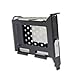 Syba SY-MRA25023 PCI Slot Tray Less Mobile Rack for 2.5" Sata III HDD/SSD, Black