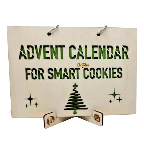 Logic Puzzles and Riddles Advent Calendar 2024 - Challenge Your Brain this Advent Good Advent Gift for Smart Cookies Dad Men Women Mum Family