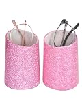 Baitaihem Eyeglasses Holder Stand Protective Glasses Holder For Desks Or Nightstands Pack of 2（Shining Pink）