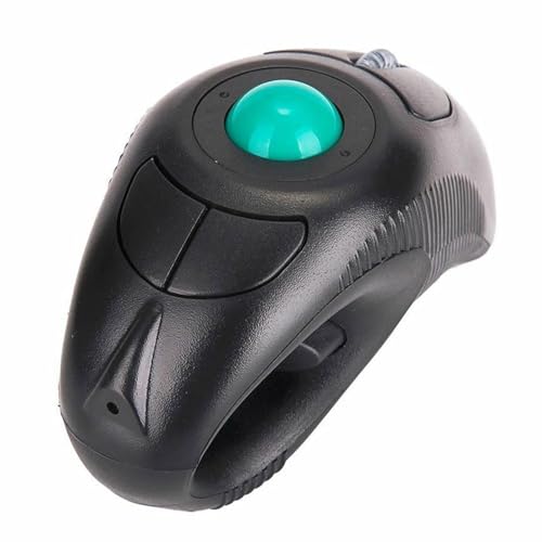 Ratón de bola inalámbrico ergonómico Mikikit compatible con laptop y PC