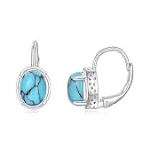 Design:Les boucles d'oreilles turquoise ont une couleur unique et conviennent parfaitement à cette saison. Les couleurs vives peuvent mettre en valeur la tenue de la personne qui les porte, la rendant plus belle et plus élégante. Le meilleur cadeau pour la petite amie, la femme, la fille, la mère, les amis et vous-même