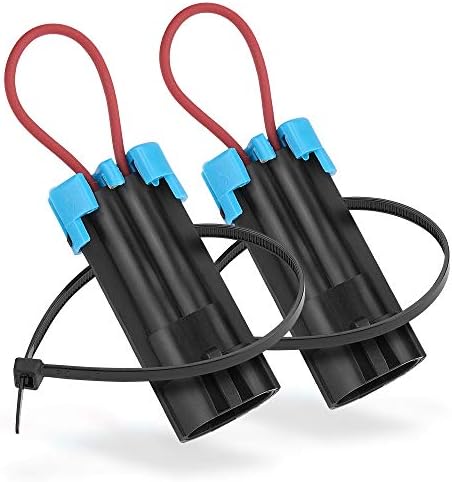 3-Pack Seat Belt Bypass Harness For Can-am & Polaris UTVs - Override Plug For Commander, Defender, RZR, Ranger