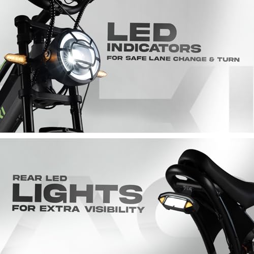Image of Aoki Street Mamba Electric Bicycle | 48V 250W Motor | 105km Range | 15.8Ah Removable Battery | Dual Suspension | Colour LCD | NFC Smart Unlock | Space Grey