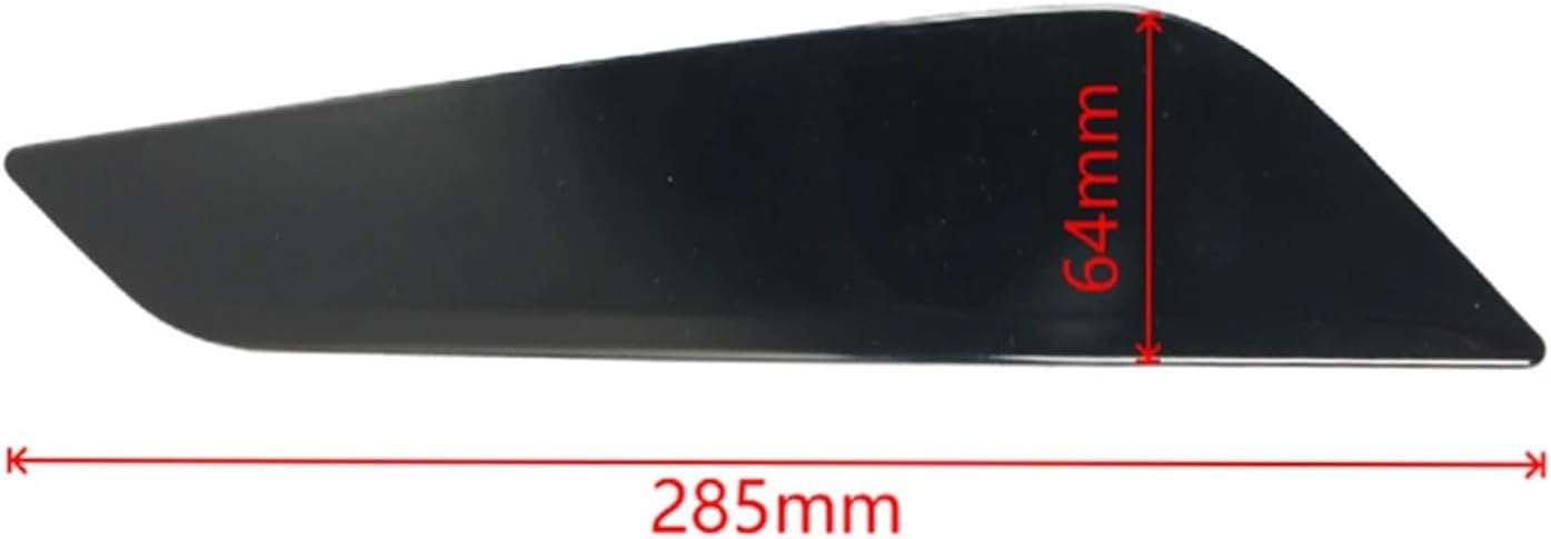 Compatible For 5 Series G30 G31 2017-2023 ​Front Side Air Duct Trim 51747439014 Left Right Black Side Wing Air Outlet Cover(Electroplated Silver)
