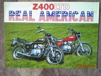 Amazon.co.jp: 旧車 Z400LTD カタログ 1980年4月 当時物
