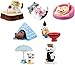 Gashapon Neko Atsume: Kitty Collector: Tsukue no Ue de Neko Atsume 4 Set